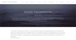 Desktop Screenshot of markthompson-artist.com